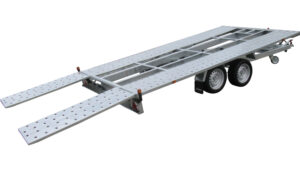 Porte voiture remorque marque Lider 43720