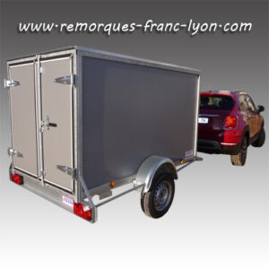 Fourgon franc trailers 250 simple essieu