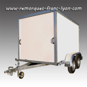 Fourgon franc trailers 250 double essieu
