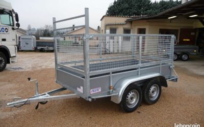 AF254 DOUBLE ESSIEUX GRILLAGE