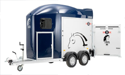 Remorque grise de la marque Erde type LC 251 dans la catégorie des moins de 500 kilos avec 1 essieu