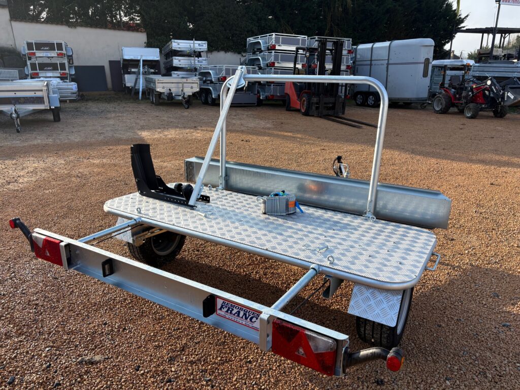 Roadster Camp – avec coffre en option – Remorques Franc Lyon