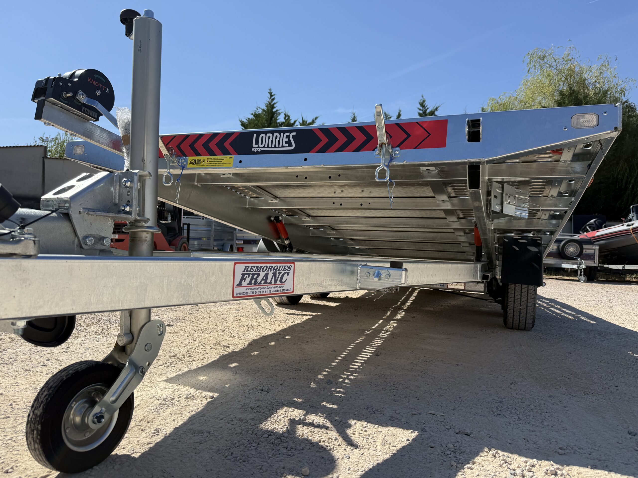 Porte voiture Lorries PL30-5021 Porte voiture Lorries PL30-5021 vue dessous