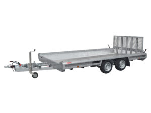 Remorque porte-engins Hulco Terrax-2 3000 344 x 165 cm, freinée, 2 essieux, hayon 100 cm – Remorques Franc Lyon