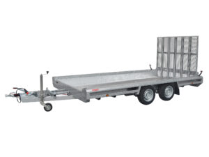Remorque porte-engins Hulco Terrax-2 3000 LK 344 x 165 cm, freinée, 2 essieux, hayon 150 cm – Remorques Franc Lyon