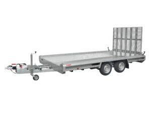 Remorque porte-engins Hulco Terrax-2 3500 344 x 165 cm, freinée, 2 essieux, hayon 150 cm – Remorques Franc Lyon