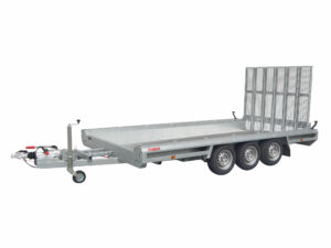 Remorque porte-engins Hulco Terrax-3 3500 LK 469 x 195 cm, freinée, 3 essieux, hayon 150 cm – Remorques Franc Lyon