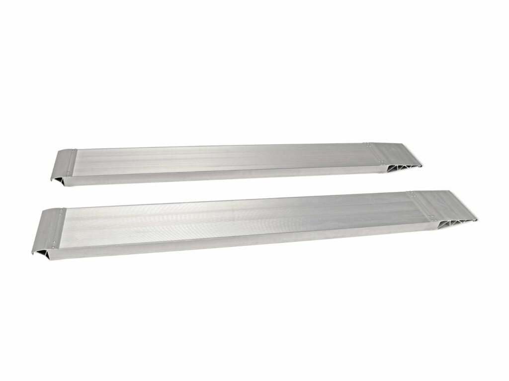 Rampes aluminium 250 cm (jeu) – benne Anssems KSX / Hulco Benax