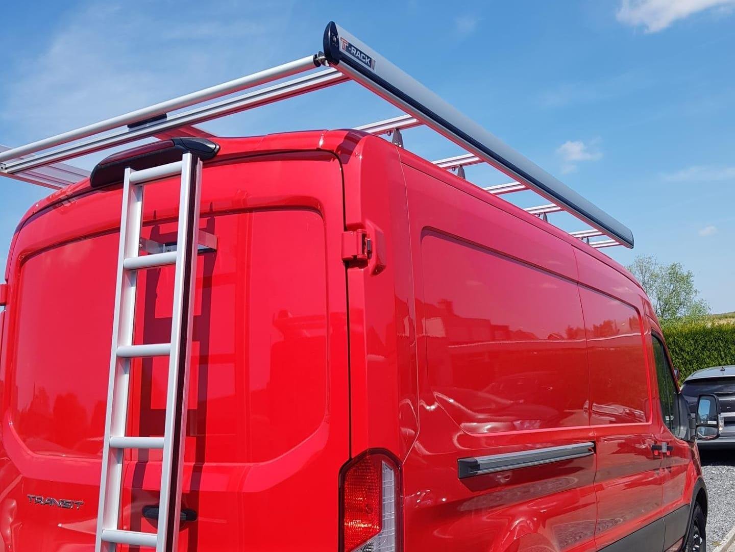 Galerie de toit T-Rack côté fermé sur utilitaire à Lyon