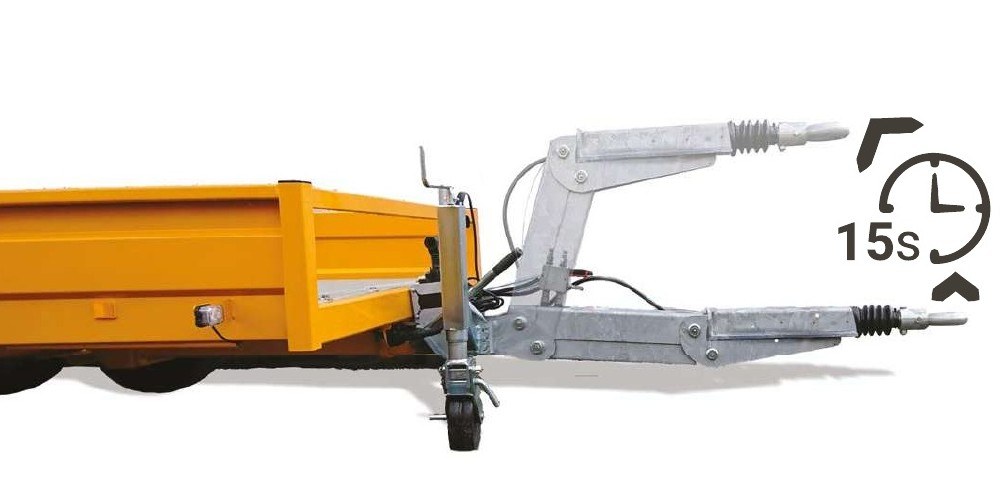 Timon hydraulique Gourdon : hauteur d’attelage réglée en 15 secondes