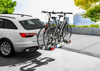 Porte-vélos Eufab PROBC2 (2 vélos, pliable) sur attelage – photo 3 – vente et installation à Lyon