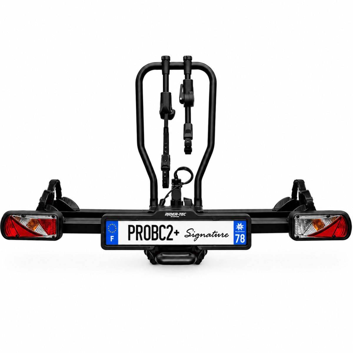Porte-vélos Eufab PROBC2 Plus Signature noir – Remorques Franc Lyon