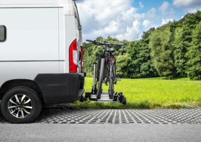 Porte-vélos Eufab SD260 (2 vélos, coulissant) sur attelage – photo 5 – vente et installation à Lyon