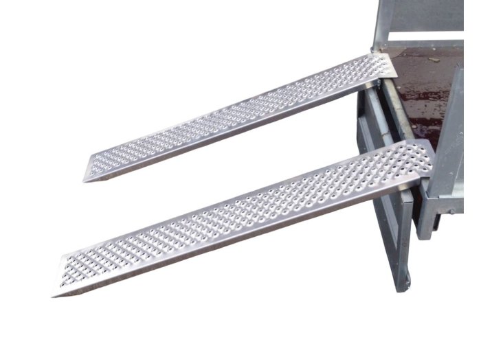 Paire de rampes aluminium légères 150 cm – 400 kg