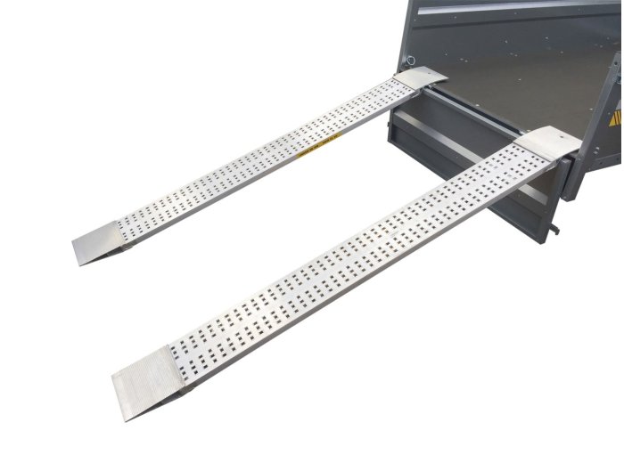 Paire de rampes aluminium 200 cm – 1 000 kg