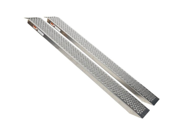 Paire de rampes aluminium droites 200 cm – 800 kg