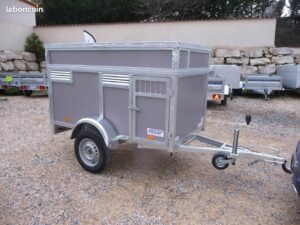 Remorque pour 4 chiens + coffre BW Trailers – vente à Lyon