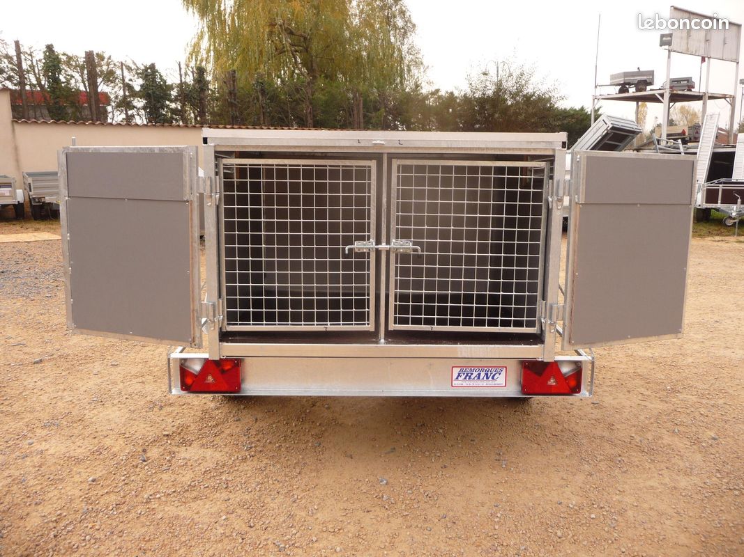Remorque pour 4 grands chiens XL BW Trailers – vue 3