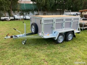 Remorque pour 8 chiens freinée BW Trailers – vente à Lyon