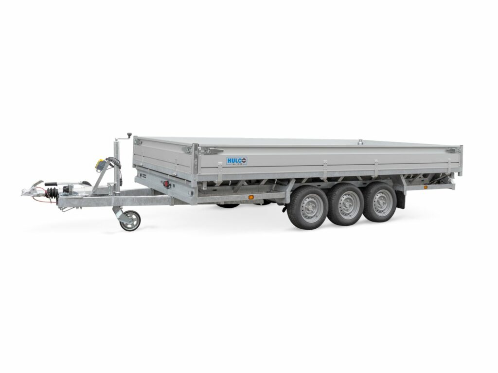 Remorque benne Hulco Benax-3 3500 – vente à Lyon