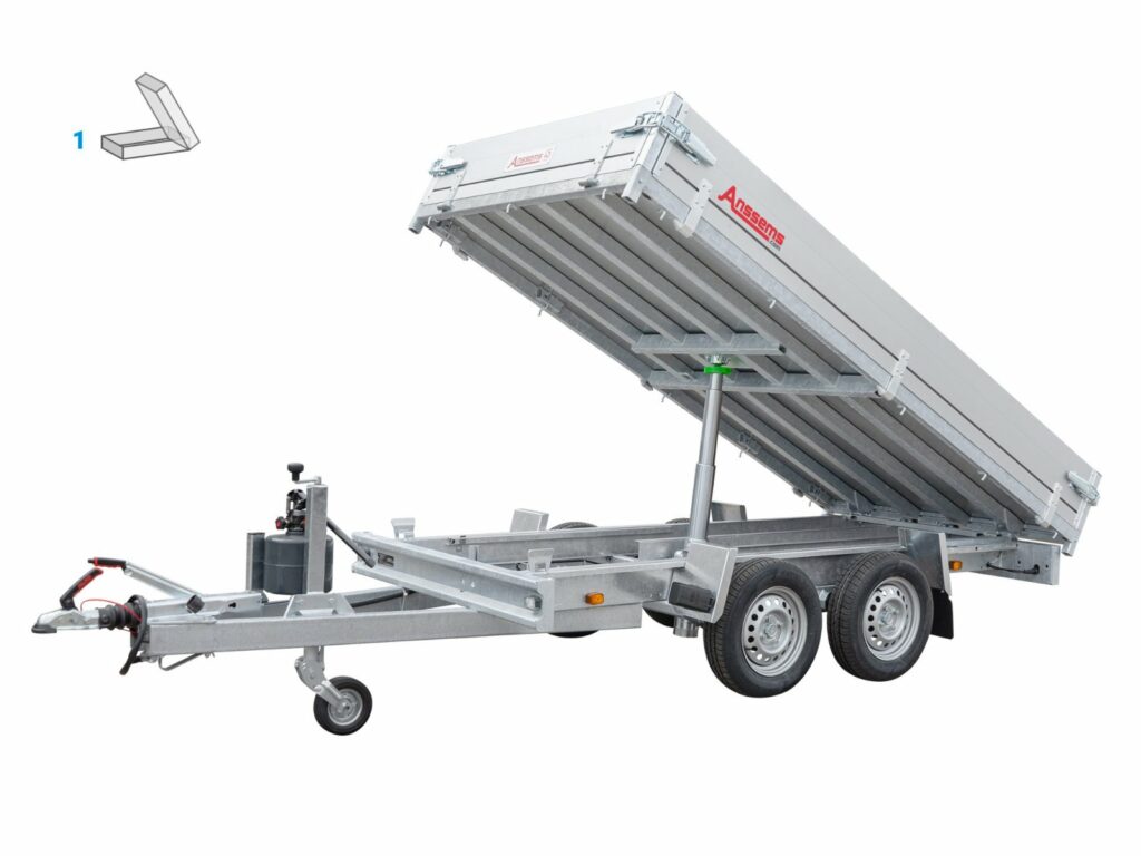 Remorque benne Anssems KSX 2000.305x153 H – vente à Lyon