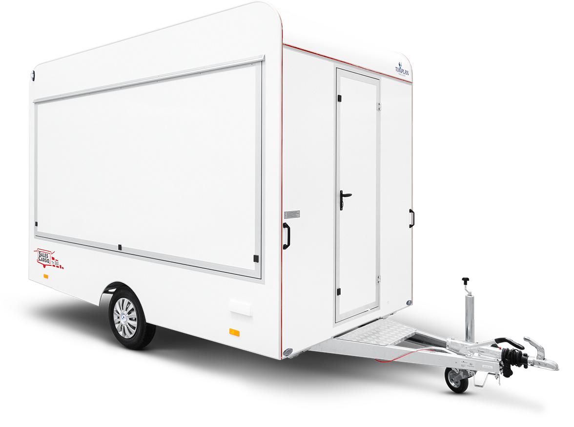 Remorque magasin BW Trailers – remorque de vente Lyon