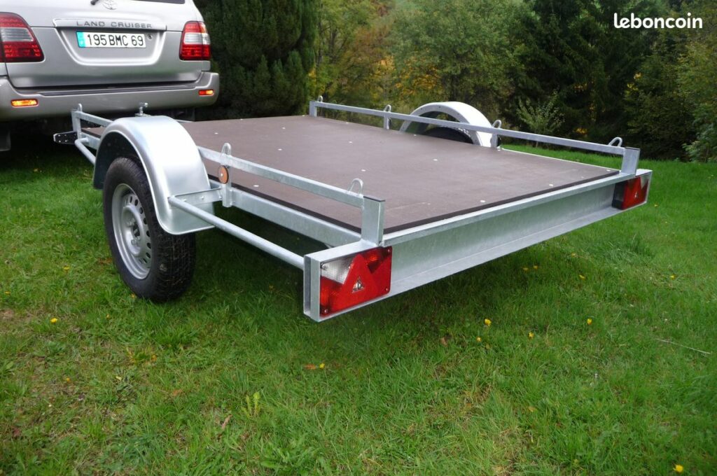Remorque mini plateau BW porte-quad 750 kg – Lyon